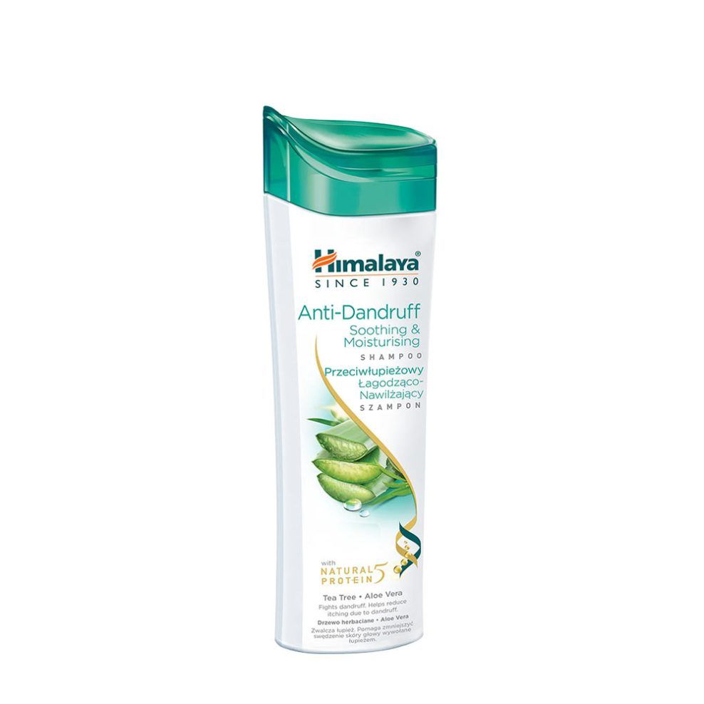 Korpásodás elleni sampon, Himalaya Anti-dandruff Shampoo, 400 ml, teafa–aloe vera íz