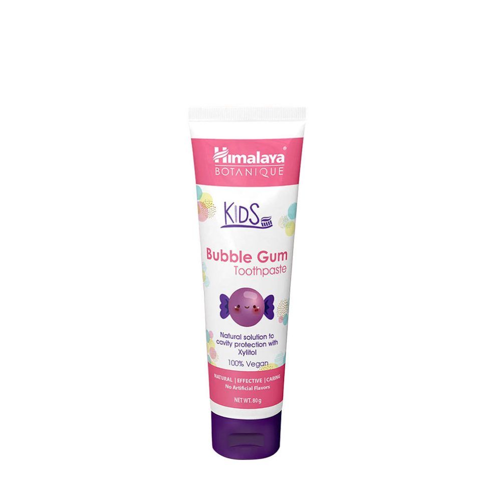 Gyermekfogkrém, Himalaya Botanique Kids Toothpaste, 80 g, rágógumi íz