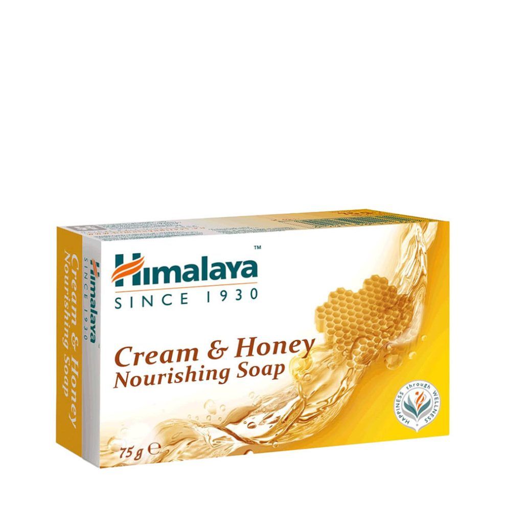Mézes tápláló szappan, Himalaya Cream Honey Nourishing Soap, 75 g