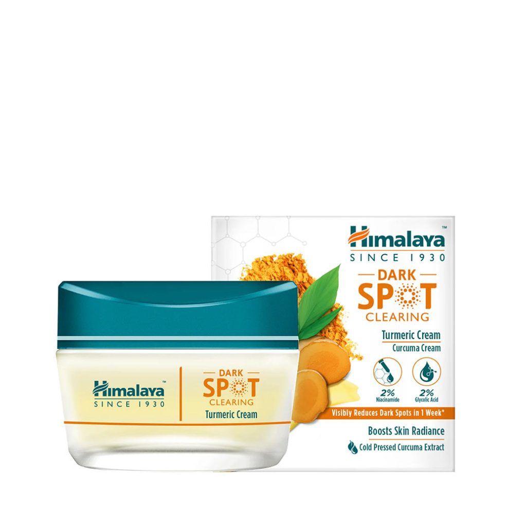 Kurkuma krém, Himalaya Dark Spot Clearing Curcuma Turmeric Cream, 50 g, kurkuma íz