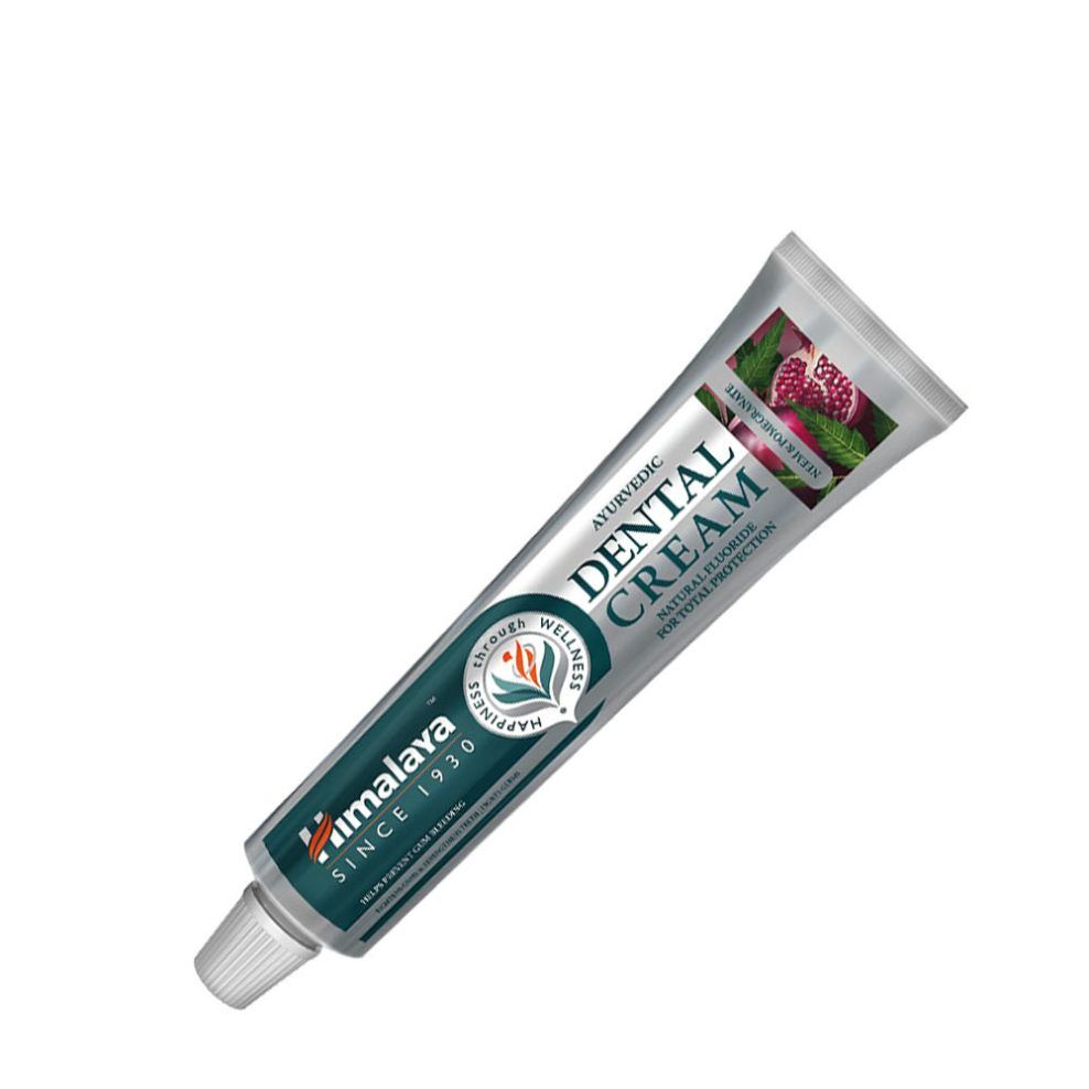 Gránátalmás fogkrém, Himalaya Dental Cream Toothpaste, 100 g, gránátalma íz