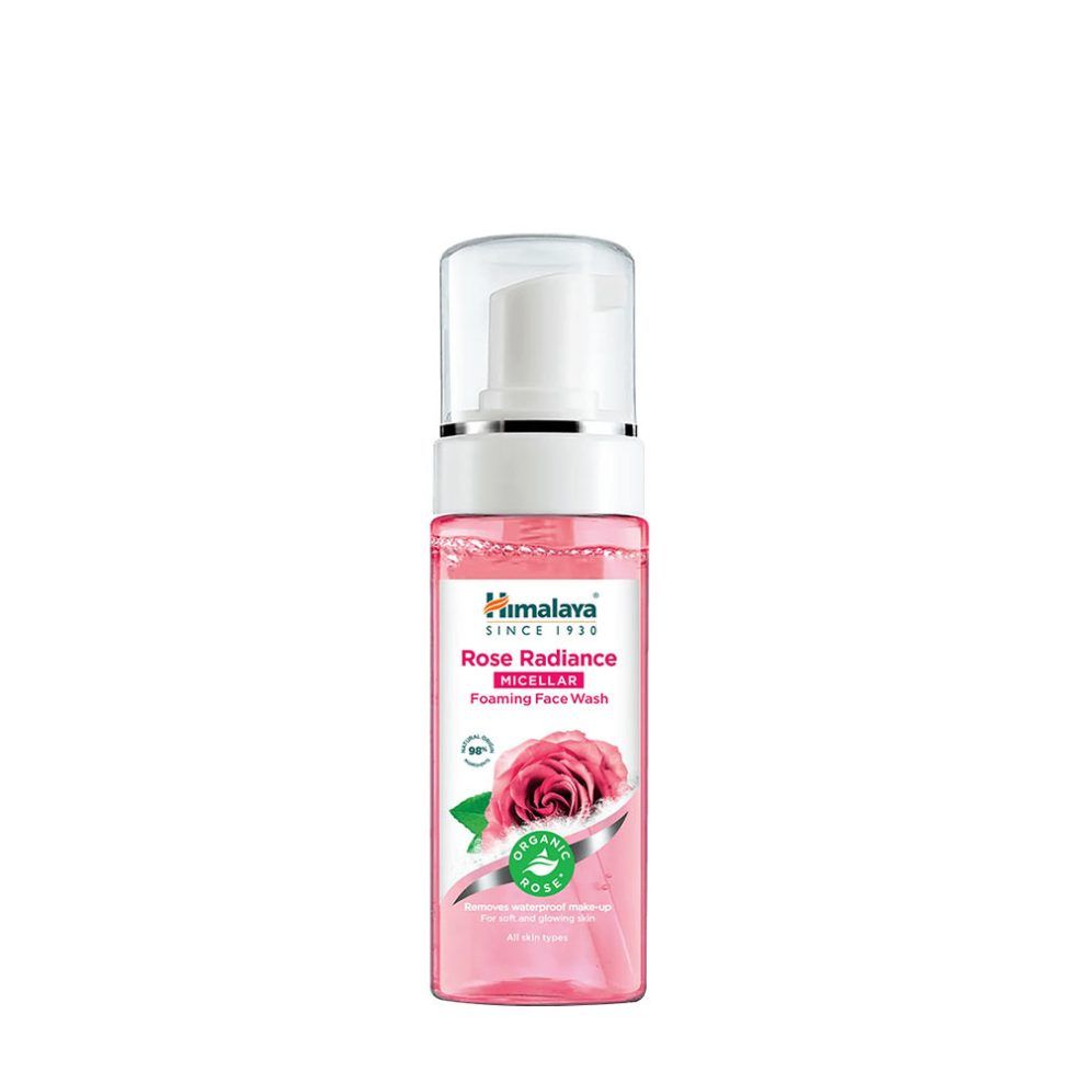 Micellás habzó arclemosó, Himalaya Micellar Foaming Face Wash, 150 ml, Rose Radiance íz