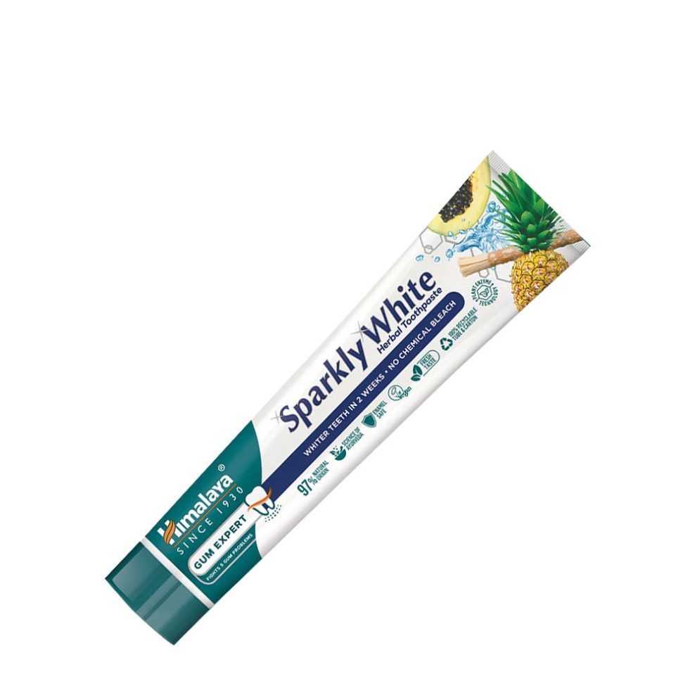 Fehérítő fogkrém, Himalaya Sparkly White Toothpaste, 75 ml