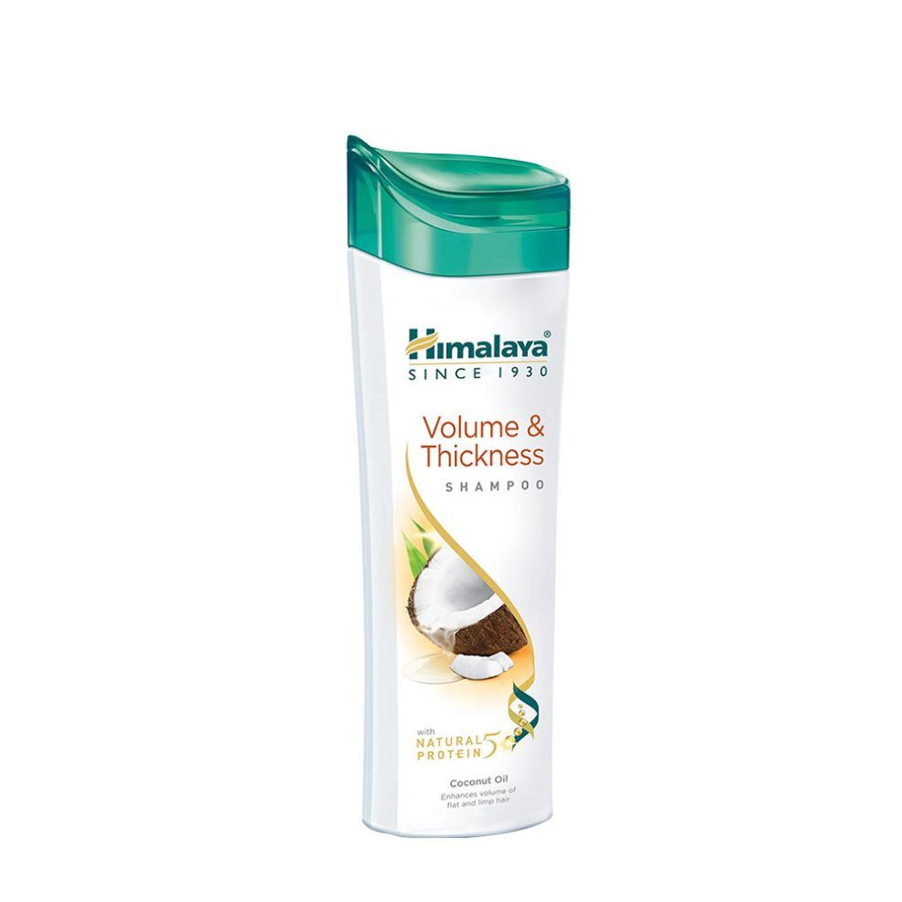 Térfogatnövelő sampon, Himalaya Volume Thickness Shampoo, 400 ml, kókusz íz