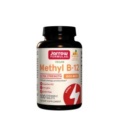 Metil-B12-vitamin 2500 mcg, Jarrow Formulas Methyl B-12 2500 mcg, 100 szopogató tabletta, trópusi íz