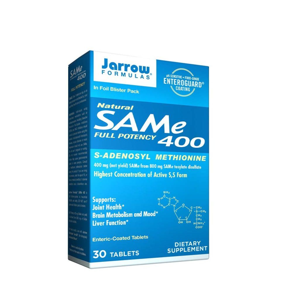SAMe 400 mg, Jarrow Formulas SAMe 400, 30 tabletta