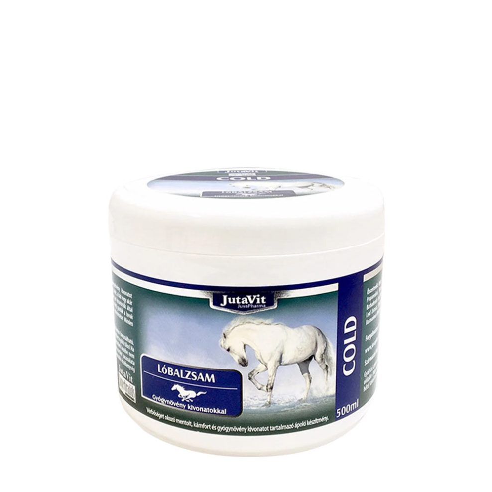 Hideg hatású lóbalzsam, JutaVit Apotheke Horse Balm Cold, 500 ml
