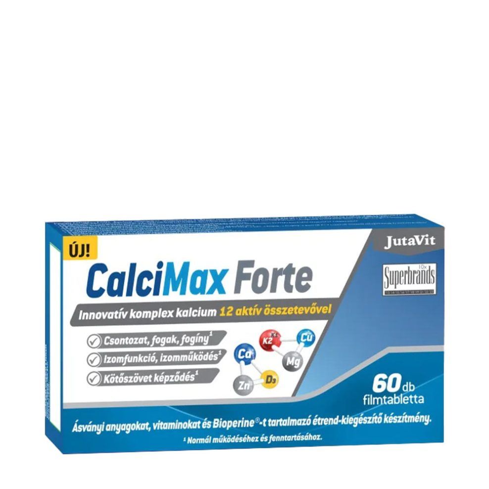 Kalcium-komplex, JutaVit CalciMax Forte, 60 tabletta