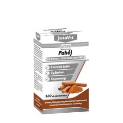 Fahéj, JutaVit Cinnamon Tablets, 120 tabletta