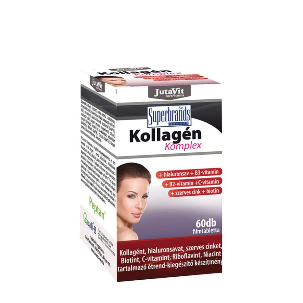 Kollagén komplex, JutaVit Collagen Complex tablet, 60 tabletta