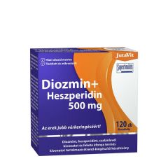 Dioszmin és heszperidin 500 mg, JutaVit Diosmin + Hesperidin 500 mg, 120 tabletta