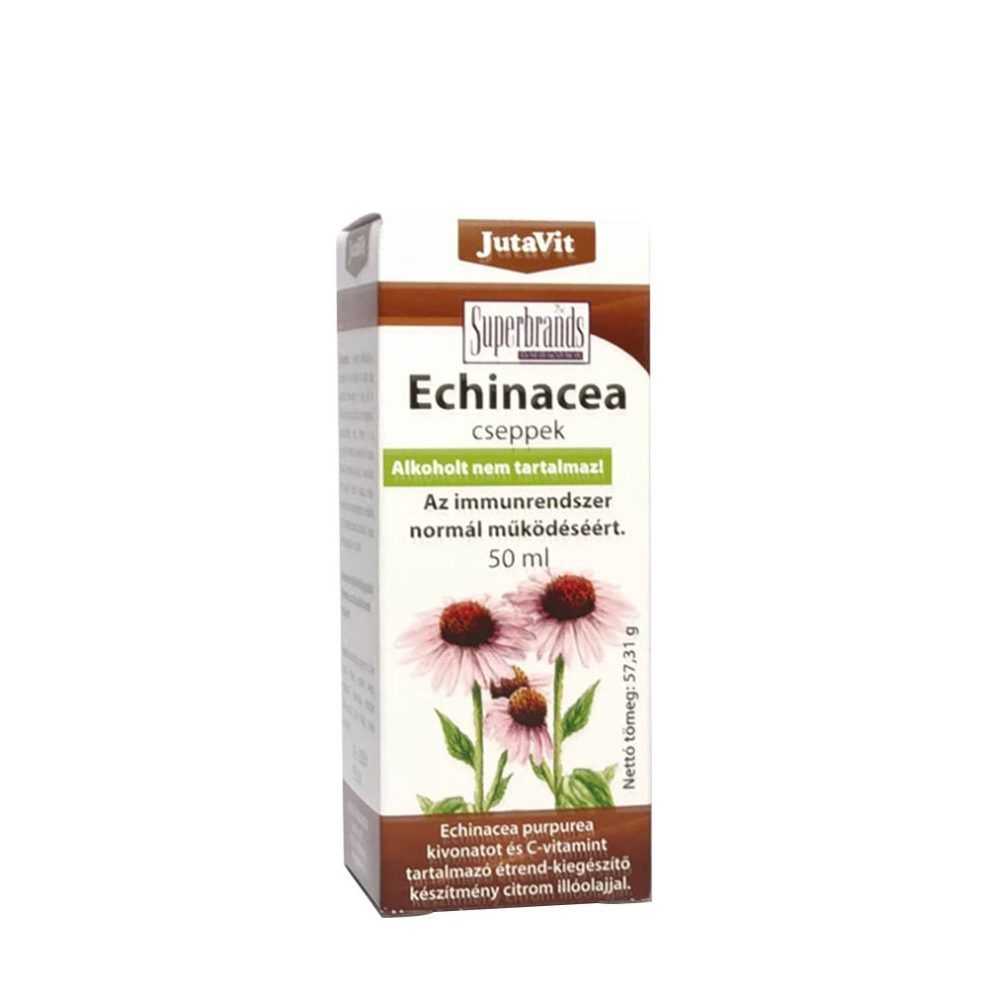 Kasvirágcsepp, JutaVit Echinacea Drops, 50 ml