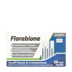 Bélflóra-kultúra, JutaVit Florabione 5 ml, 10 x 5 ml