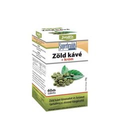 Zöld kávé krómmal, JutaVit Green Coffee + Chromium, 60 tabletta