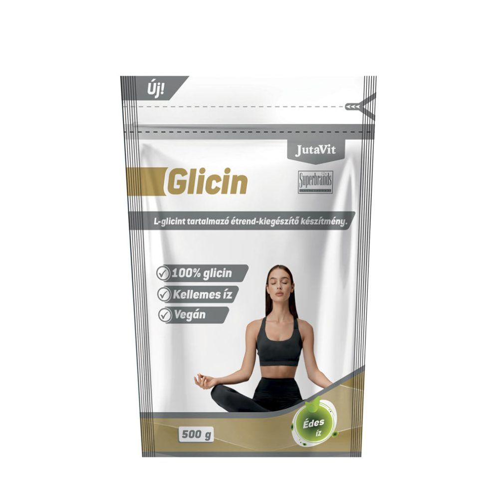 L-glicin, JutaVit L-glycine, 500 g