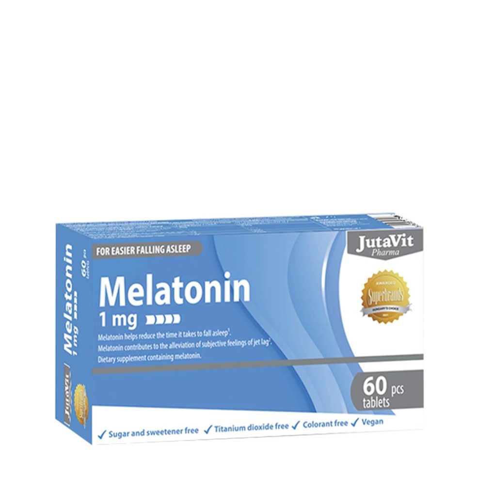 Melatonin 1 mg, JutaVit Melatonin 1 mg, 50 tabletta