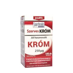 Króm, JutaVit Organic Chromium, 100 tabletta