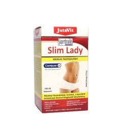 Női gyógynövény-komplex, JutaVit Slim Lady, 100 kapszula