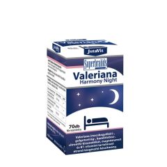 Macskagyökér kivonat, JutaVit Valeriana Harmony Night, 70 tabletta