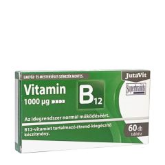 B12-vitamin 1000 mcg, JutaVit Vitamin B12 1000 mcg, 60 tabletta