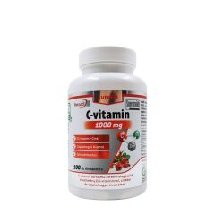 C-vitamin 1000 mg D3-vitaminnal és cinkkel, JutaVit Vitamin C 1000 mg + D3 + Zinc tablet, 100 tabletta