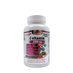 C-vitamin 1500 mg acerola kivonattal D3-vitaminnal és cinkkel, JutaVit Vitamin C 1500 mg + Acerola + D3 + Zinc, 100 tabletta