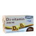 D3-vitamin 2000 NE, JutaVit Vitamin D3 2000 IU (50 mcg), 100 lágykapszula