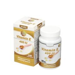E-vitamin 400 NE, JutaVit Vitamin E 400 softgel, 100 lágykapszula