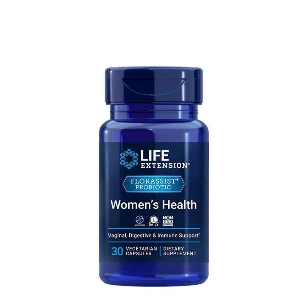 Női probiotikum, Life Extension FLORASSIST® Probiotic Women's Health, 30 kapszula