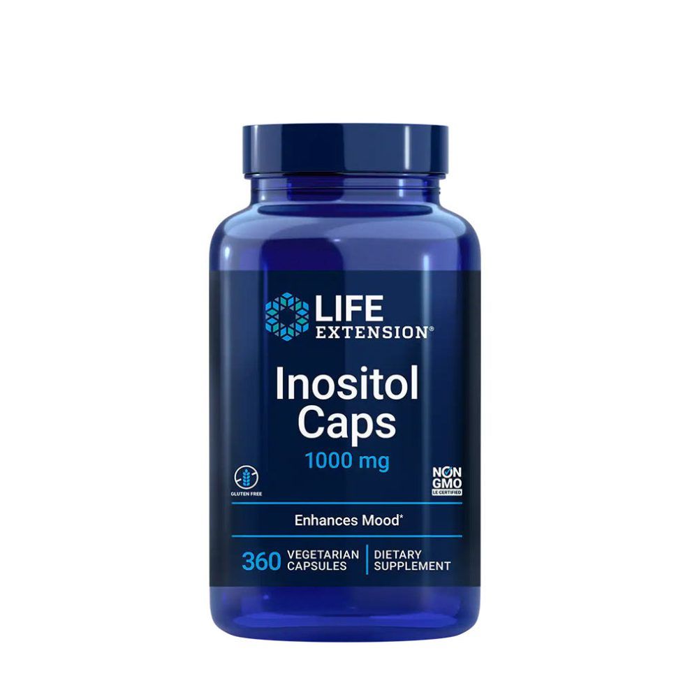 Inozitol kapszula, Life Extension Inositol Caps, 360 kapszula