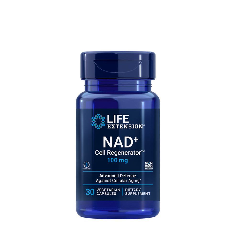 NAD+ 100 mg, Life Extension NAD+ Cell Regenerator 100 mg, 30 kapszula