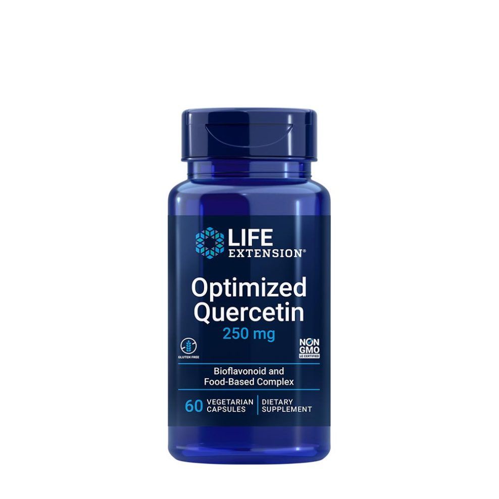 Kvercetin 250 mg, Life Extension Optimized Quercetin 250 mg, 60 kapszula