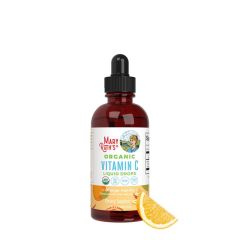 C-vitamin-cseppek, MaryRuth's Organic Vitamin C Liquid Drops, 120 ml, narancs íz