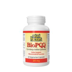 PQQ 20 mg, Natural Factors BioPQQ Pyrroloquinoline Quinone 20 mg, 30 kapszula