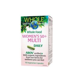 Női multivitamin 50 év felett, Natural Factors Women’s 50+ Multi Daily, 90 kapszula