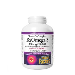 Női omega-3 300 mg EPA/DHA, Natural Factors Women’s Complete RxOmega-3 300 mg EPA/DHA, 120 lágykapszula