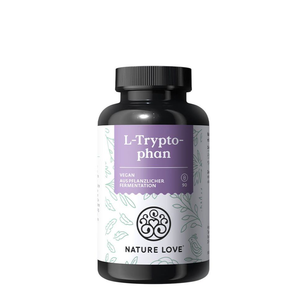 L-triptofán, Nature Love L-Tryptophan, 90 kapszula