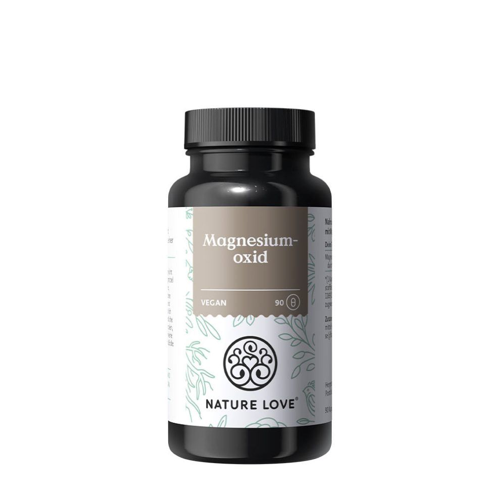 Magnézium-oxid, Nature Love Magnesium oxide, 90 kapszula