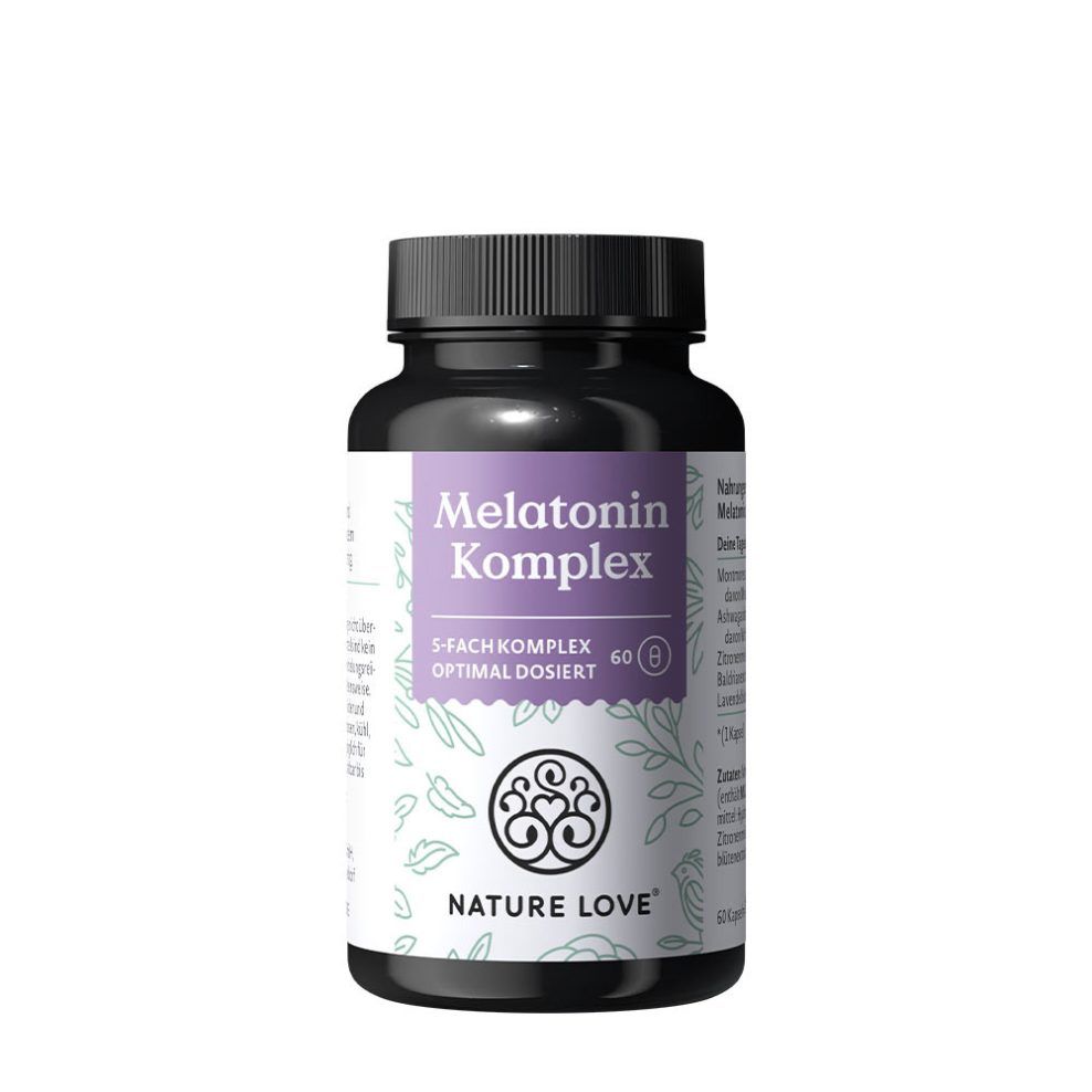 Melatonin-komplex, Nature Love Melatonin Complex, 60 kapszula
