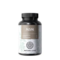 MSM C-vitaminnal, Nature Love MSM with Vitamin C, 180 tabletta