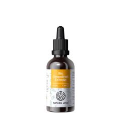 Bio grapefruitmag-kivonat, Nature Love Organic Grapefruit Extract, 50 ml
