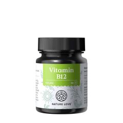 B12-vitamin, Nature Love Vitamin B12, 90 tabletta