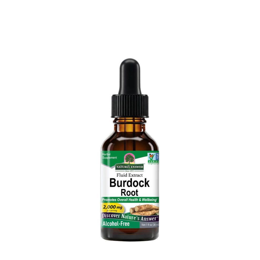 Bojtorjánkivonat, Nature's Answer Burdock Extract, 30 ml