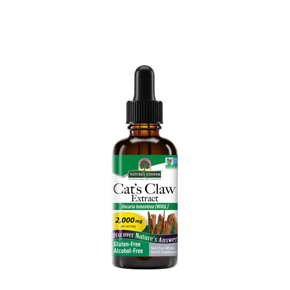 Macskakarom-kivonat, Nature's Answer Cat’s Claw Extract, 60 ml