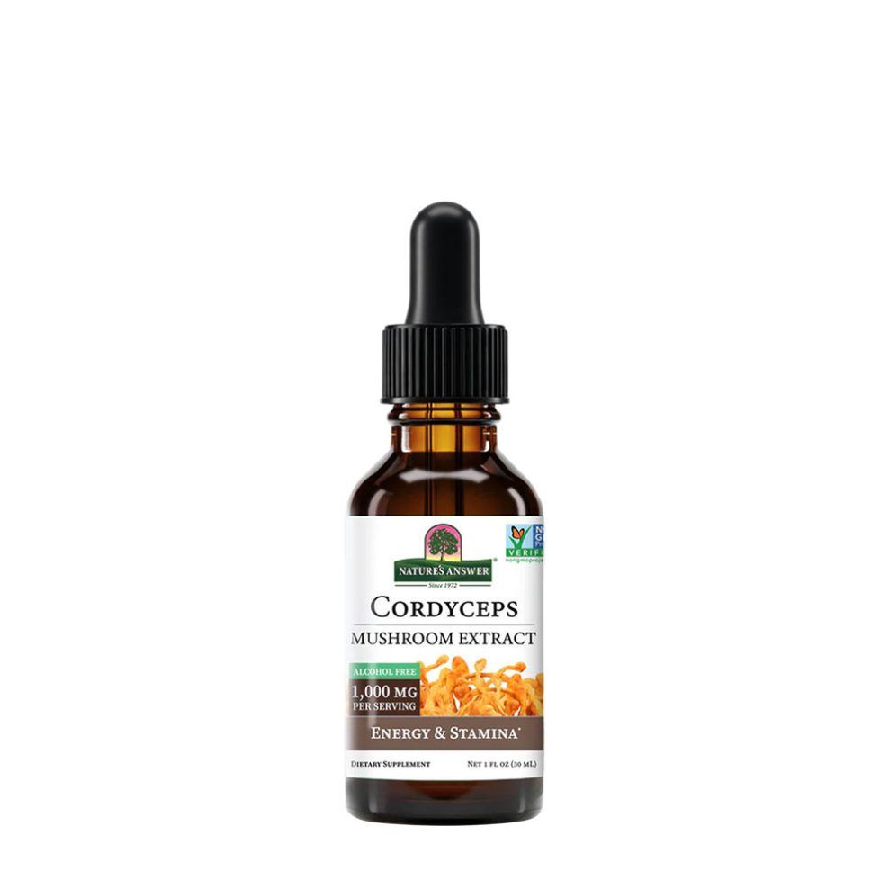 Cordyceps-kivonat, Nature's Answer Cordyceps Extract, 30 ml