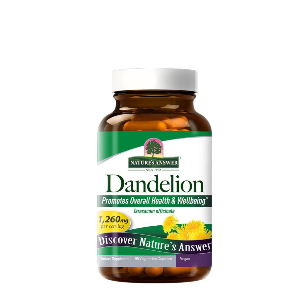 Pitypanggyökér, Nature's Answer Dandelion Root, 90 kapszula