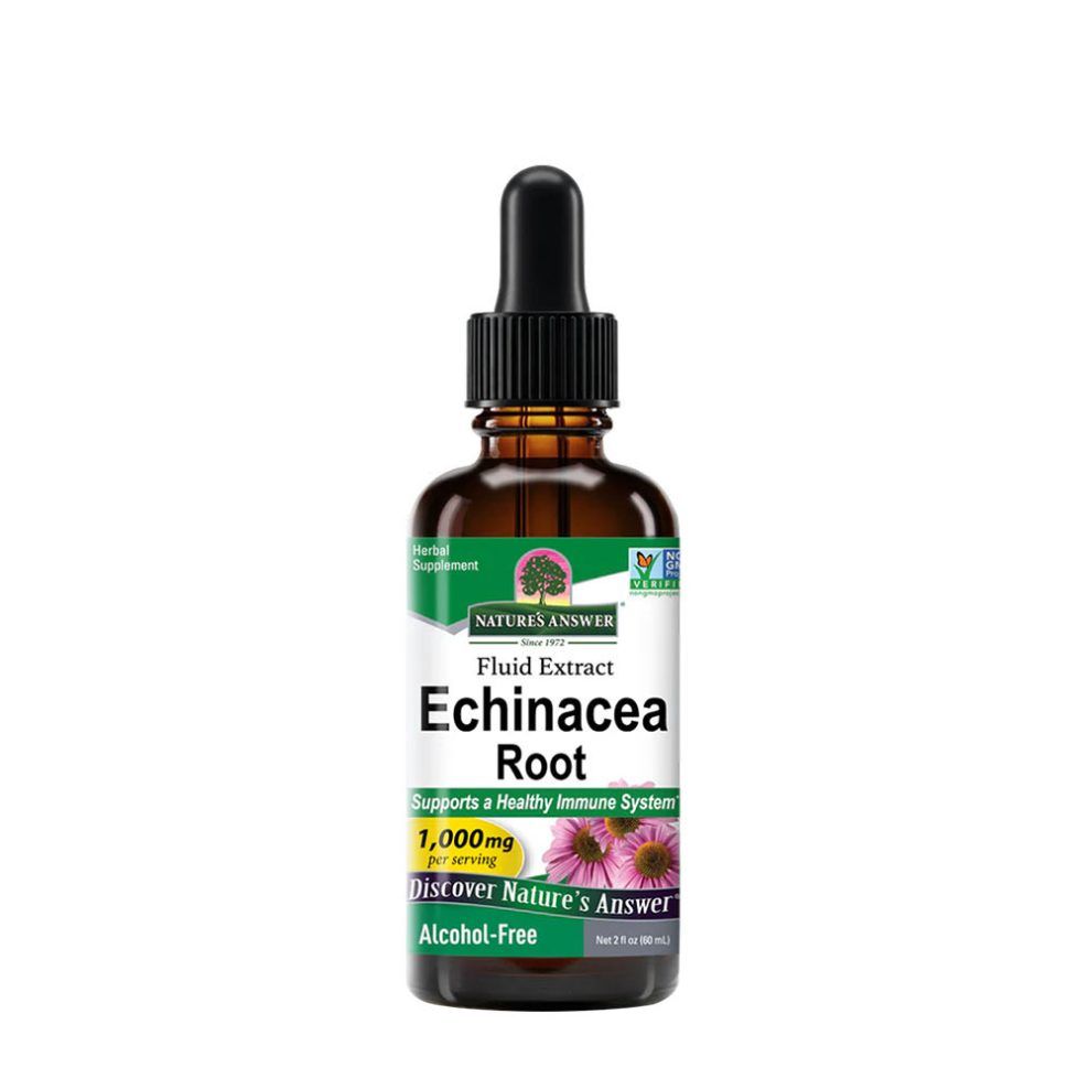 Kasvirág kivonat, Nature's Answer Echinacea Extract, 60 ml