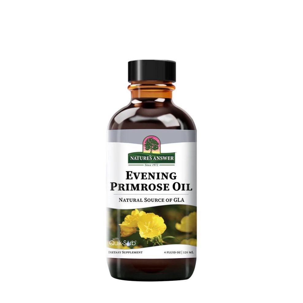 Ligetszépeolaj, Nature's Answer Evening Primrose Oil, 120 ml