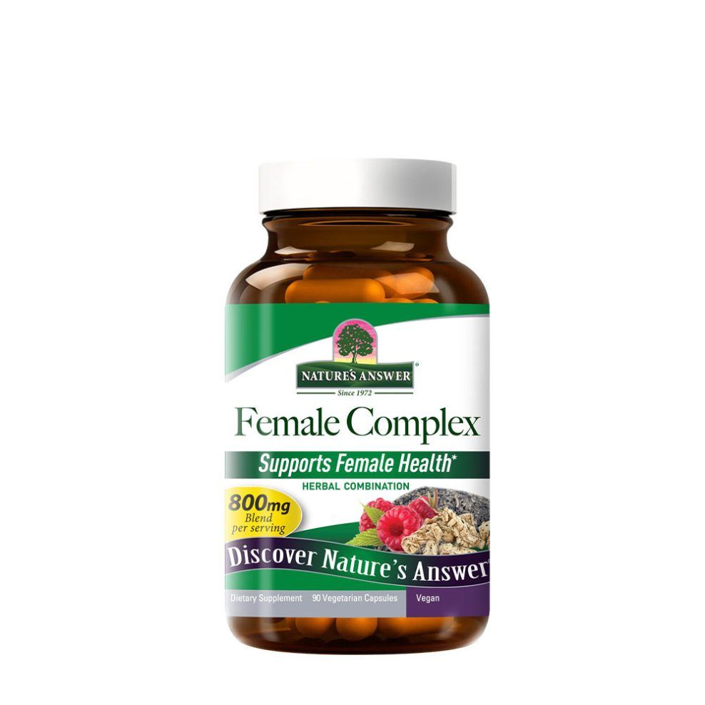 Női gyógynövény-komplex, Nature's Answer Female Complex, 90 kapszula