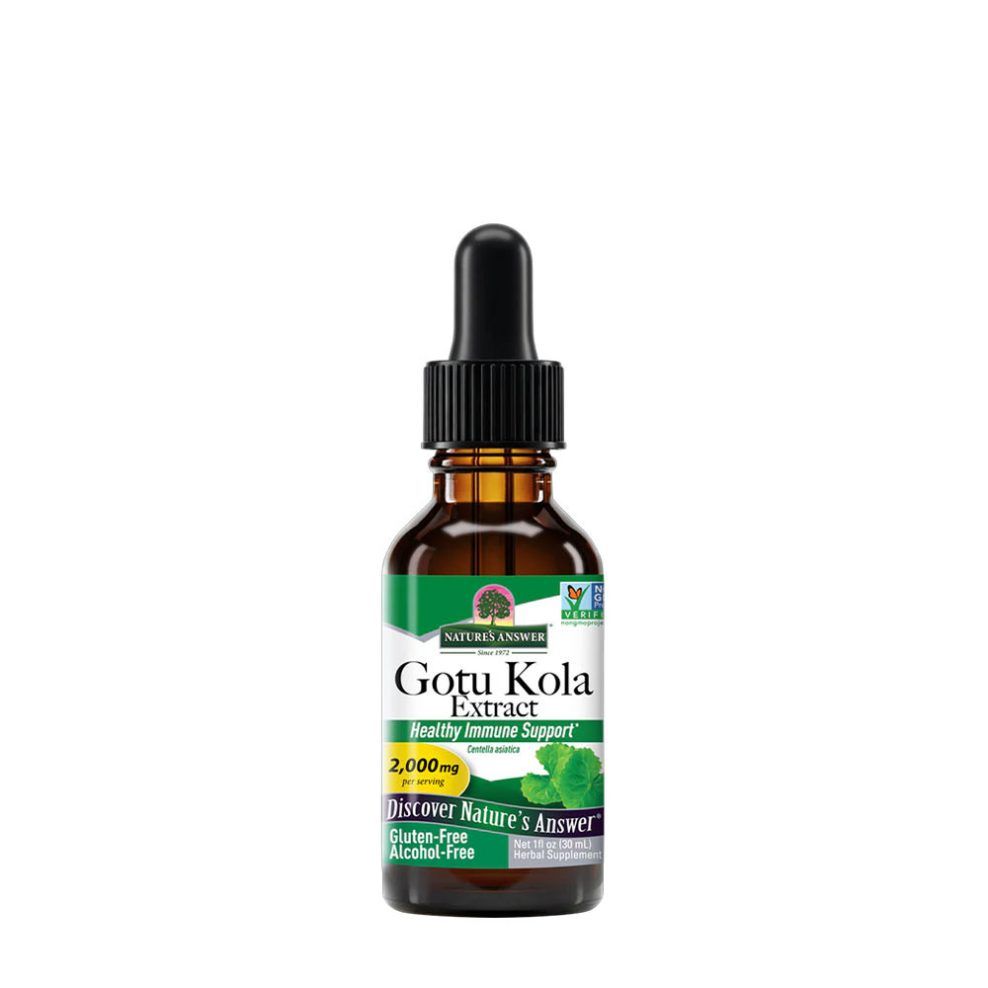 Gázlófű kivonat, Nature's Answer Gotu Kola Extract, 30 ml
